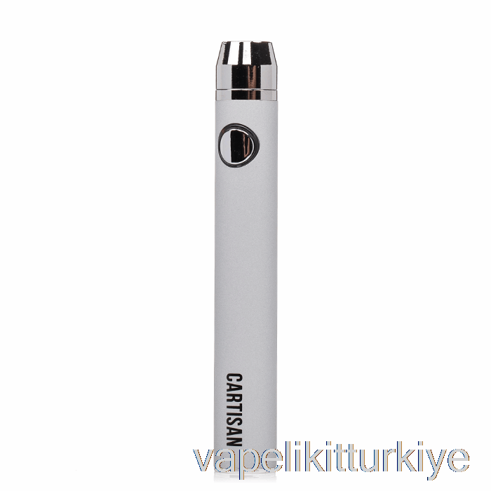 Vape Elektronik Sigara Cartisan Düğmesi Vv 650 510 Pil Gümüş